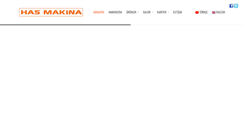 Desktop Screenshot of hasmakina.com.tr