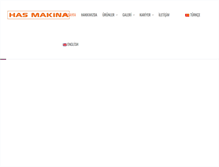 Tablet Screenshot of hasmakina.com.tr